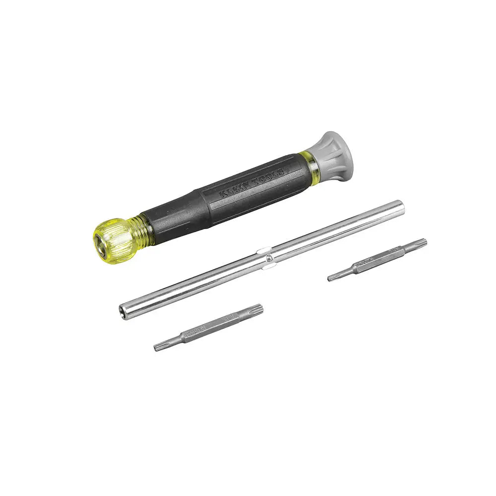 Klein Multi-Bit Electronics Screwdriver, 4-in-1, TORX® Bits Klein Tools