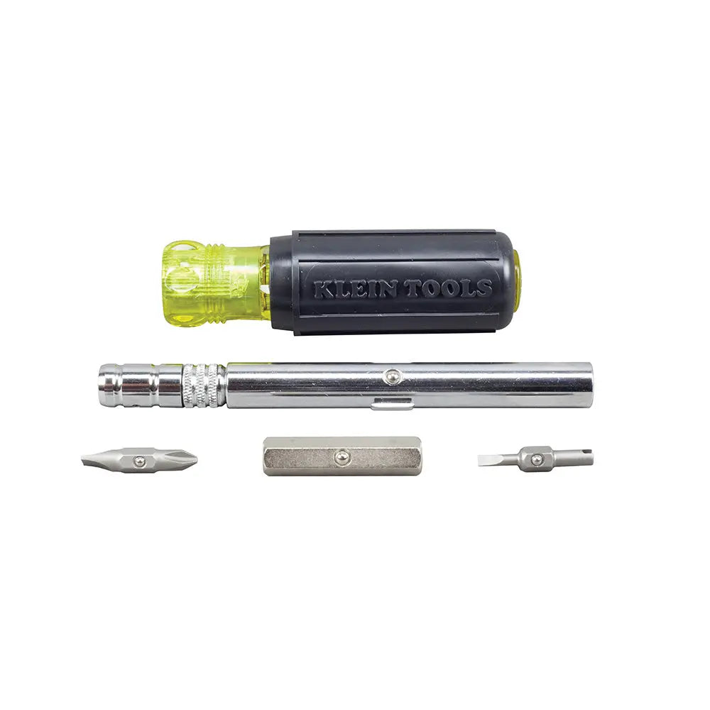 Klein HVAC Slide Drive™ Multi-Bit Screwdriver / Nut Driver, 8-in-1 Klein Tools