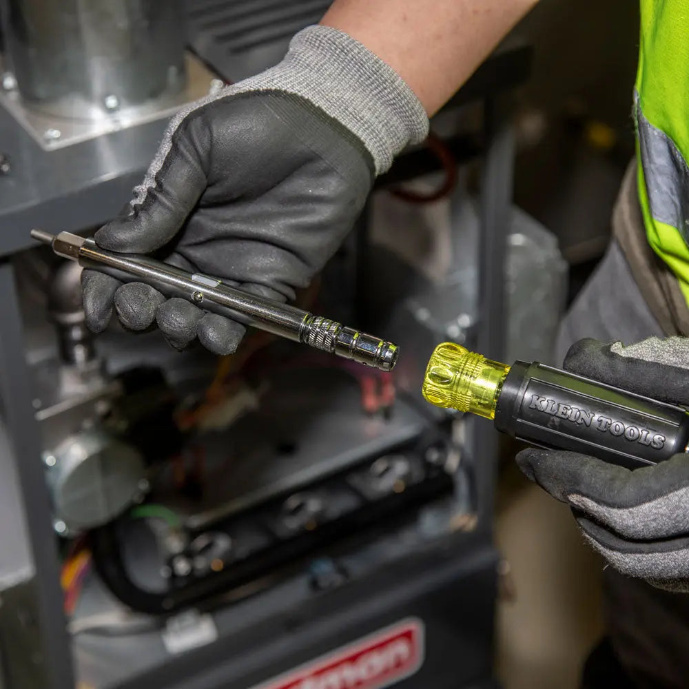 Klein HVAC Slide Drive™ Multi-Bit Screwdriver / Nut Driver, 8-in-1 Klein Tools