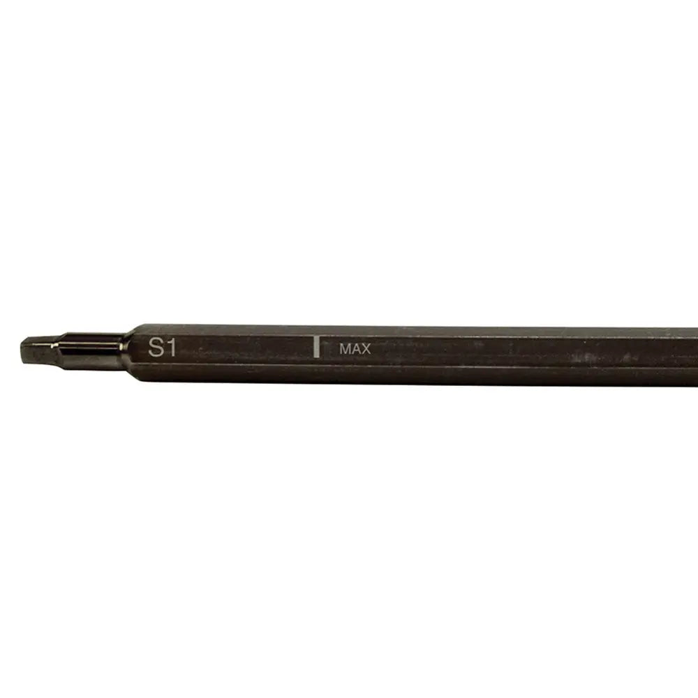 Klein Adjustable-Length Screwdriver Blade, Square #1, #2 Klein Tools