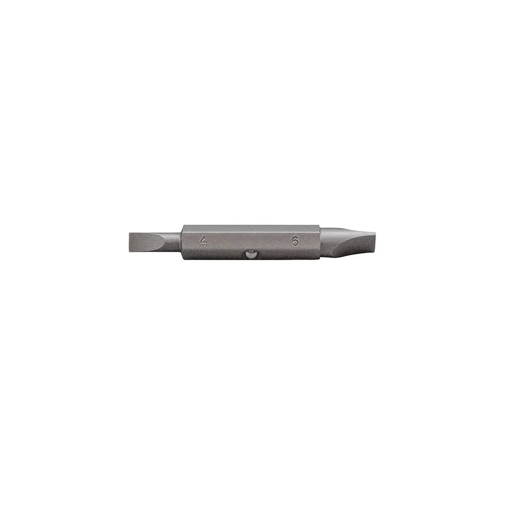 Klein Replacement Bit, Slotted 4mm, 6mm Klein Tools