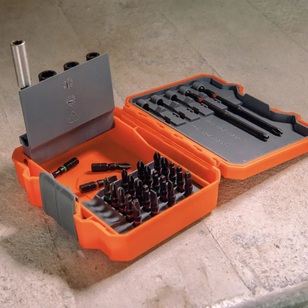 Klein Pro Impact Power Bits, Assorted 7-Pack Klein Tools