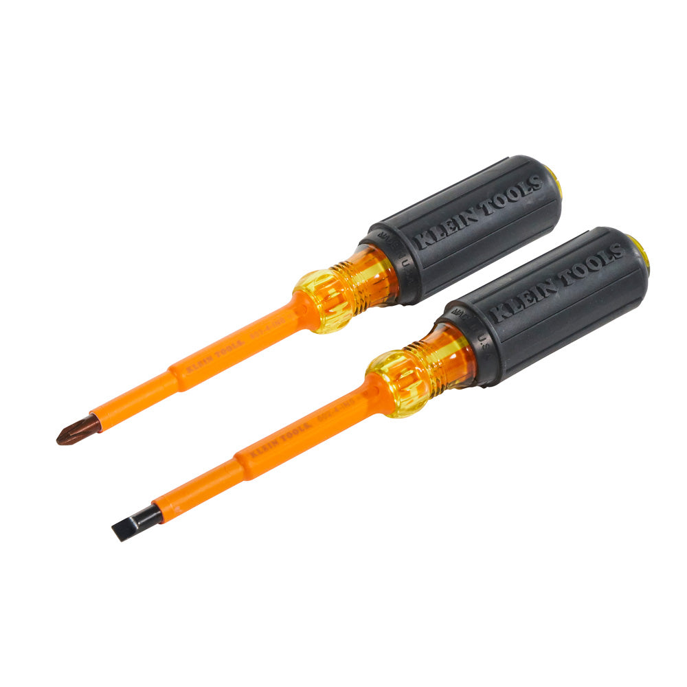 Klein Screwdriver Set, 1000V Insulated Slotted and Phillips, 2-Piece