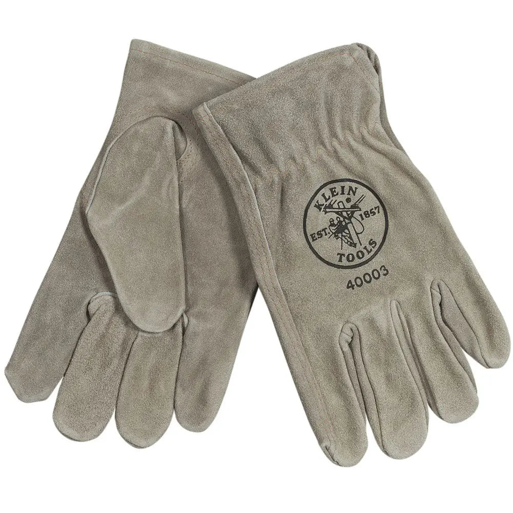 Klein Cowhide Driver's Gloves, Small Klein Tools