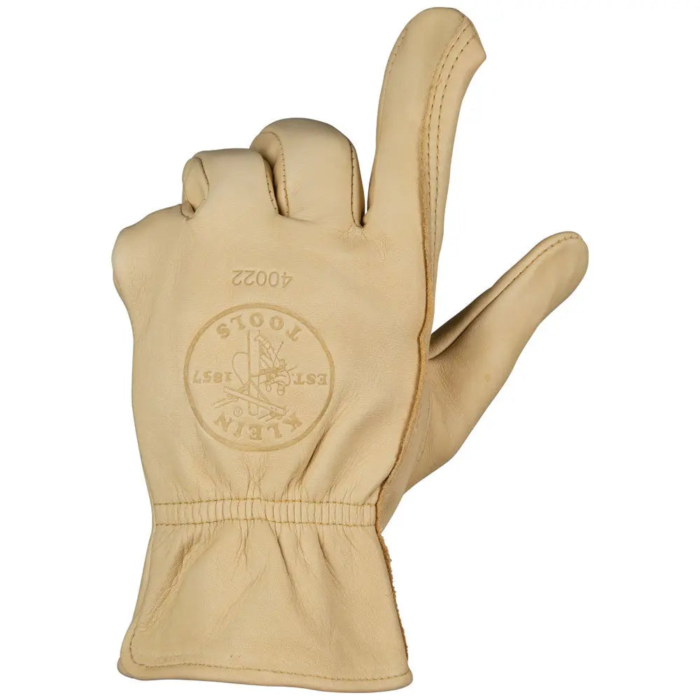 Klein Cowhide Work Gloves, Large Klein Tools