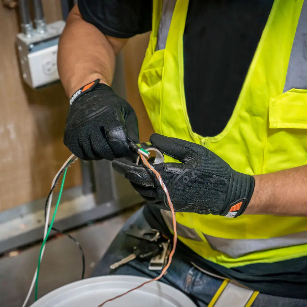 Klein Journeyman Wire Pulling Gloves, L Klein Tools