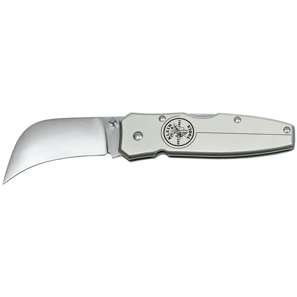 Klein Lockback Knife 2-5/8-Inch Hawkbill Blade, Aluminum Handle Klein Tools