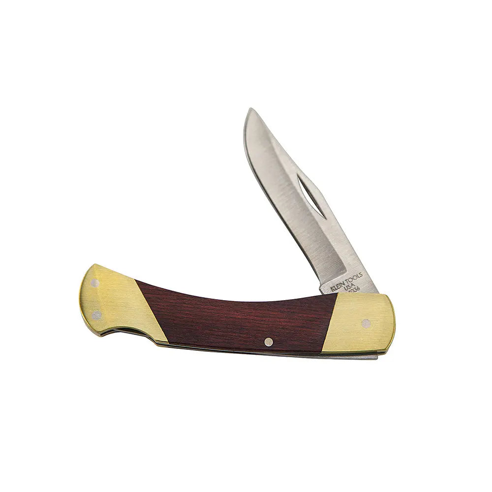 Klein Sportsman Knife, 2-5/8-Inch Stainless Steel Blade Klein Tools