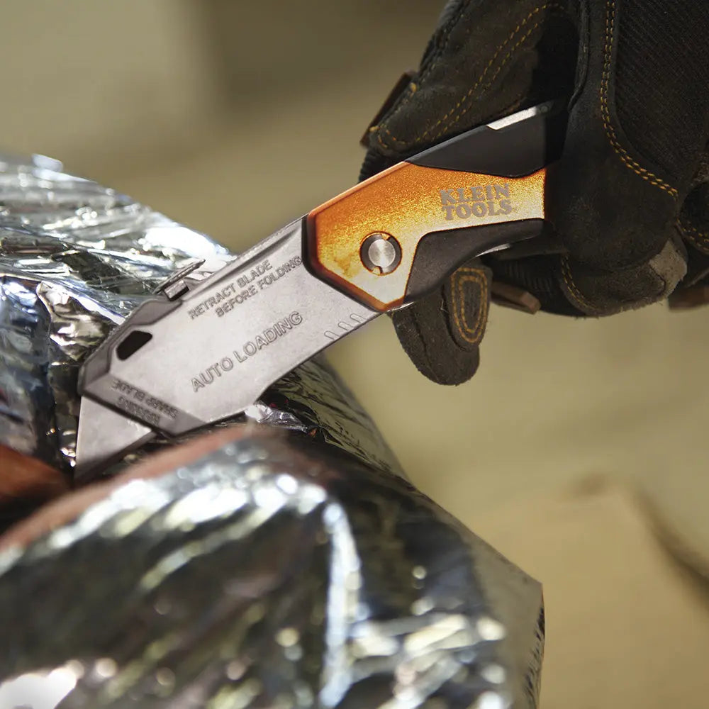 Klein Auto-Loading Folding Utility Knife Klein Tools