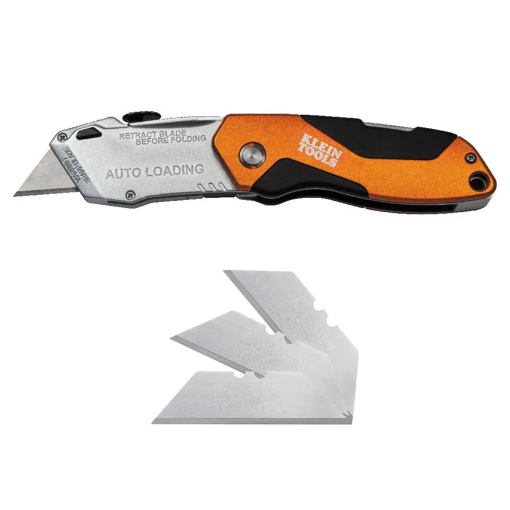 Klein Auto-Loading Folding Utility Knife Klein Tools