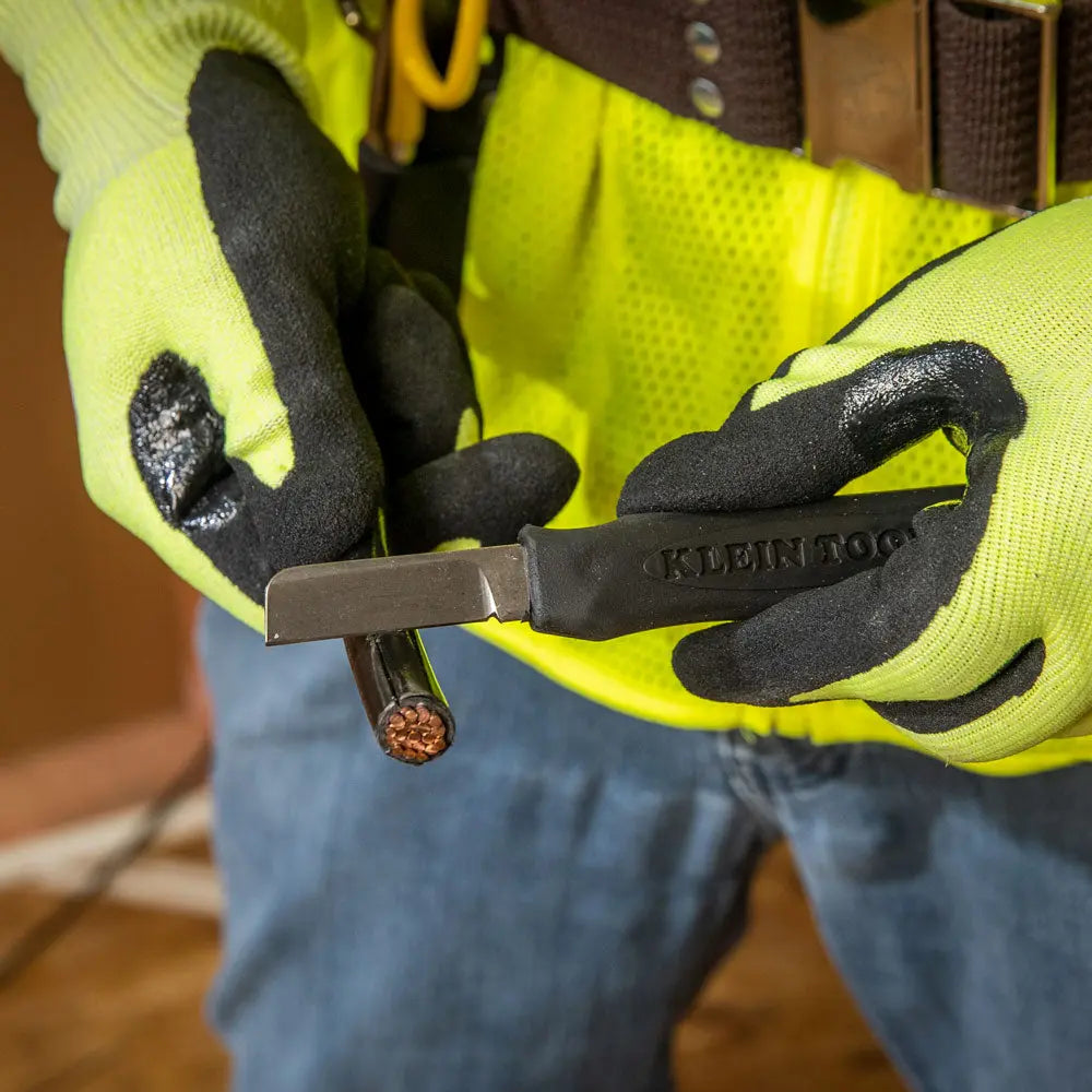 Klein Cable Splicer's Knife, 6-1/4-Inch Klein Tools