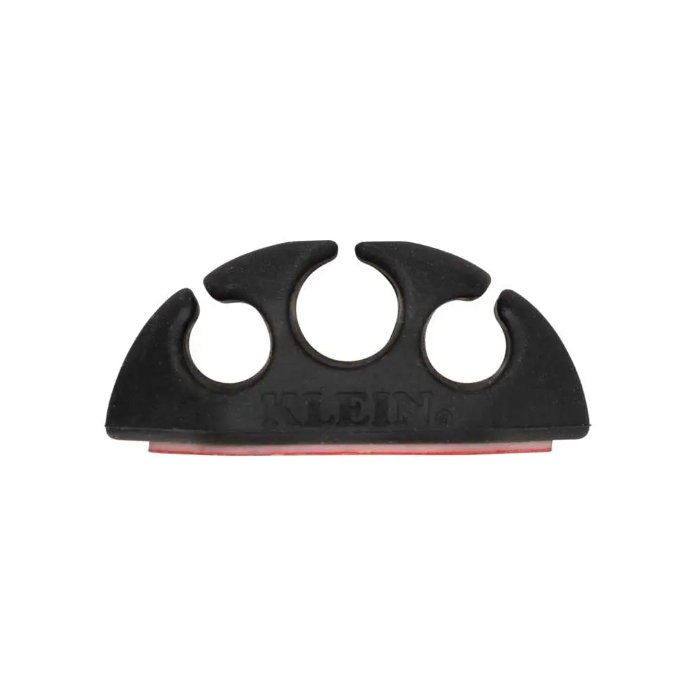 Klein Self-Adhesive Cable Mounting Clips, 3-Slot (10-Pack) Klein Tools