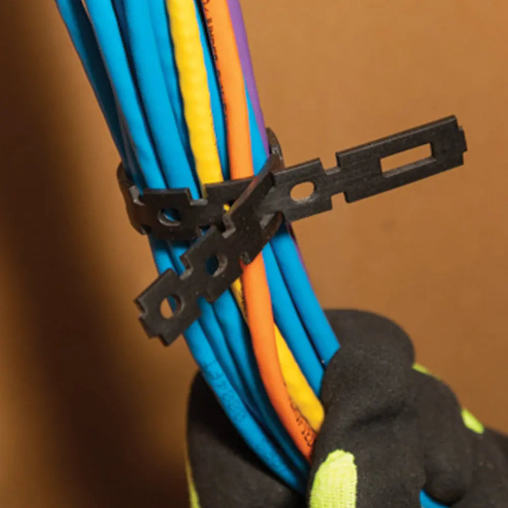 Klein Stretch Cable Tie Roll, 75-Foot Klein Tools
