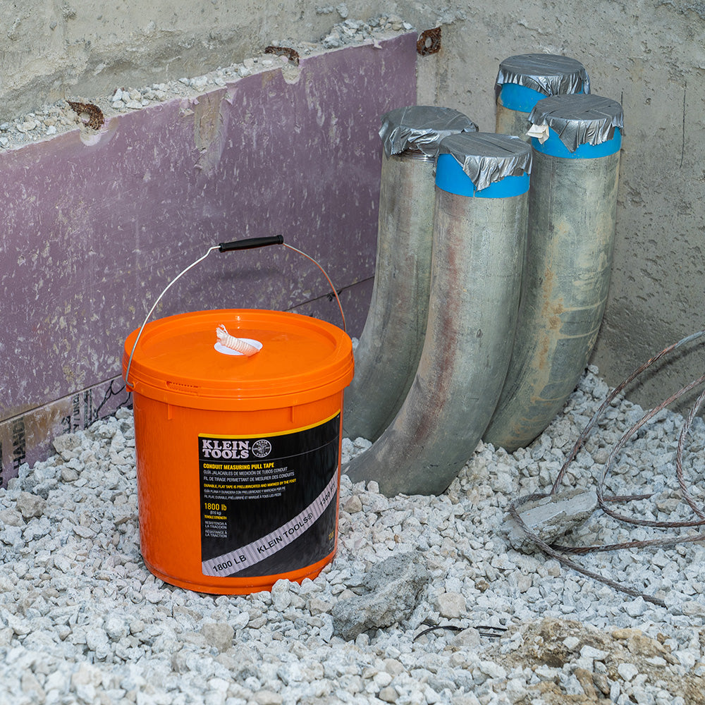 Klein Conduit Measuring Pull Tape, 1250-Pound x 2000-Foot