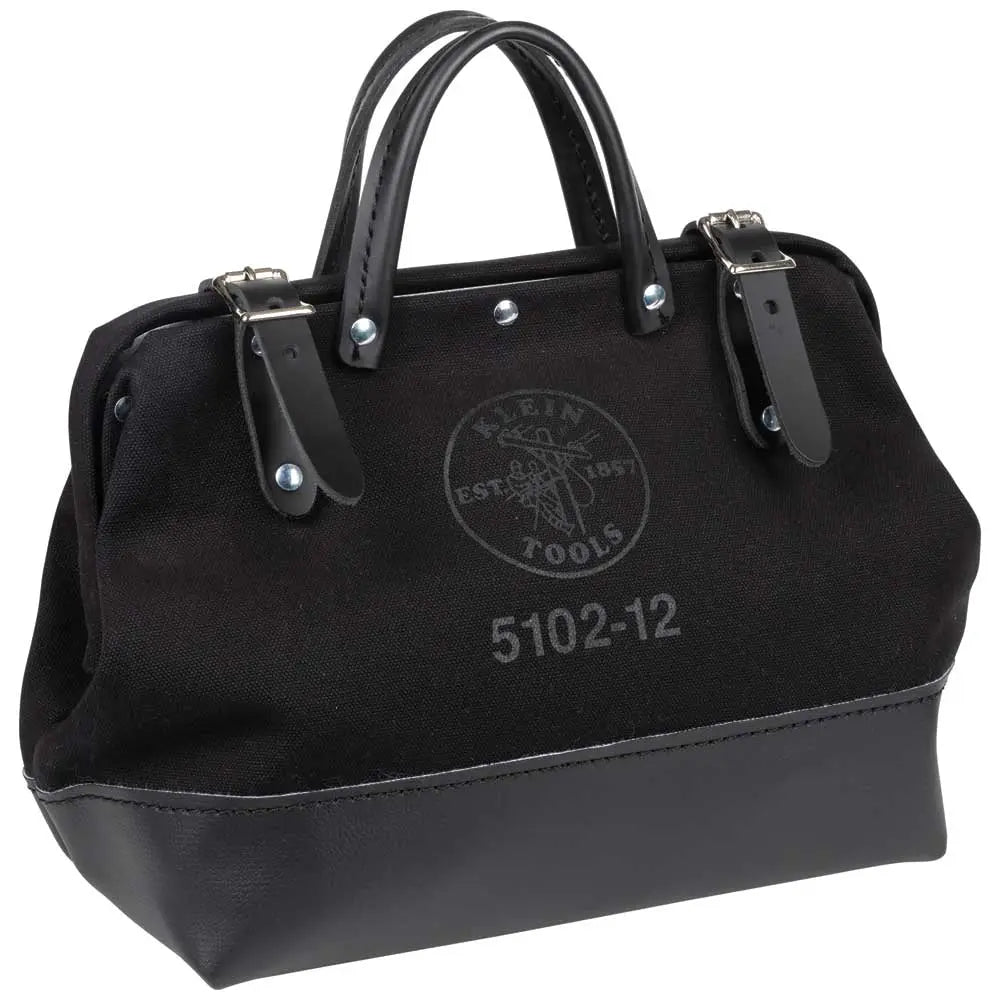 Klein Tool Bag, Black Canvas, 12-Inch Klein Tools