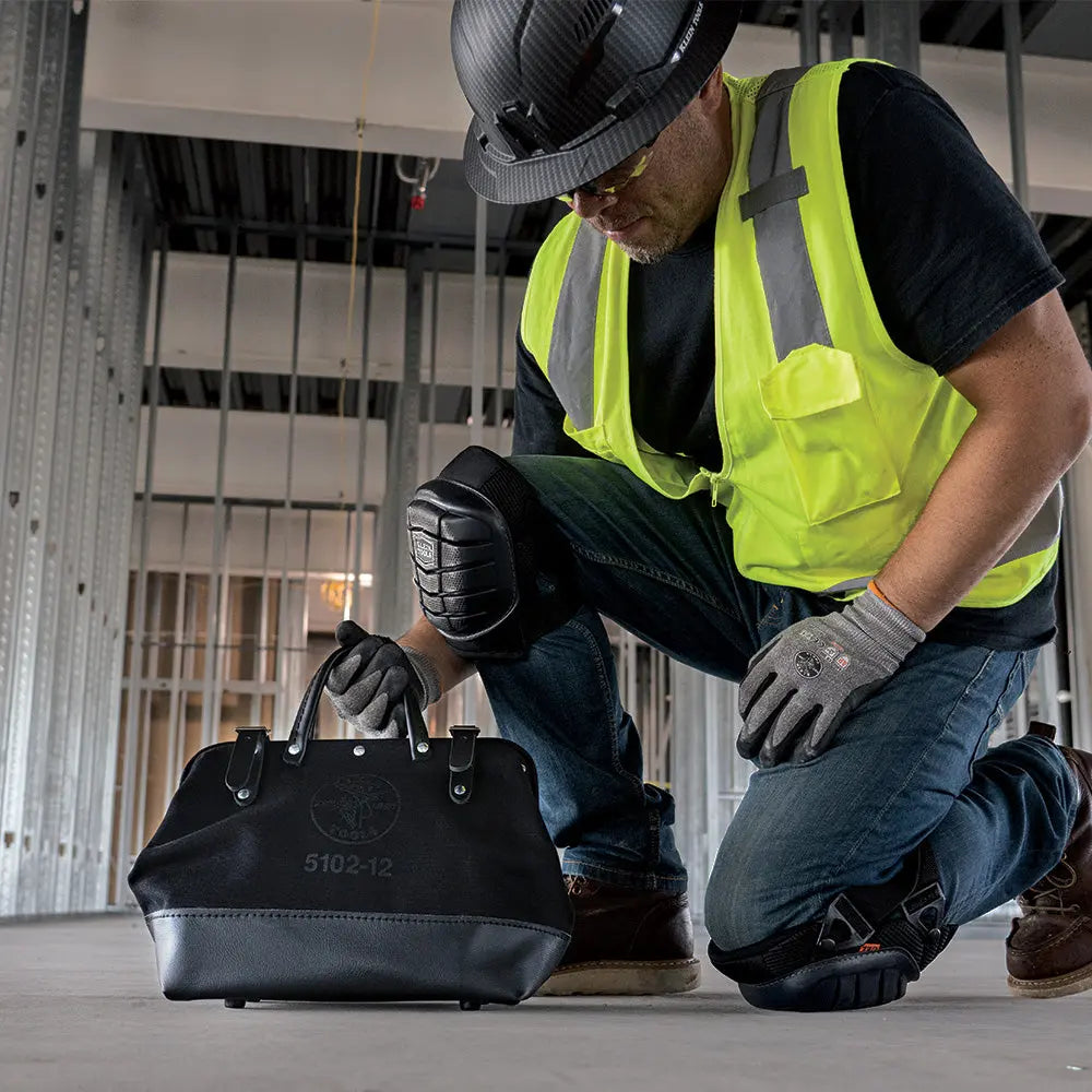 Klein Tool Bag, Black Canvas, 12-Inch Klein Tools