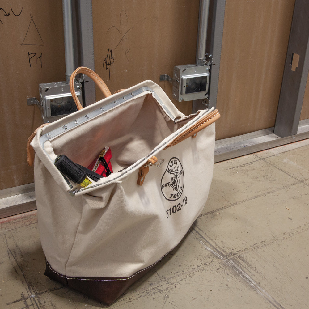 Klein Canvas Tool Bag, 18-Inch