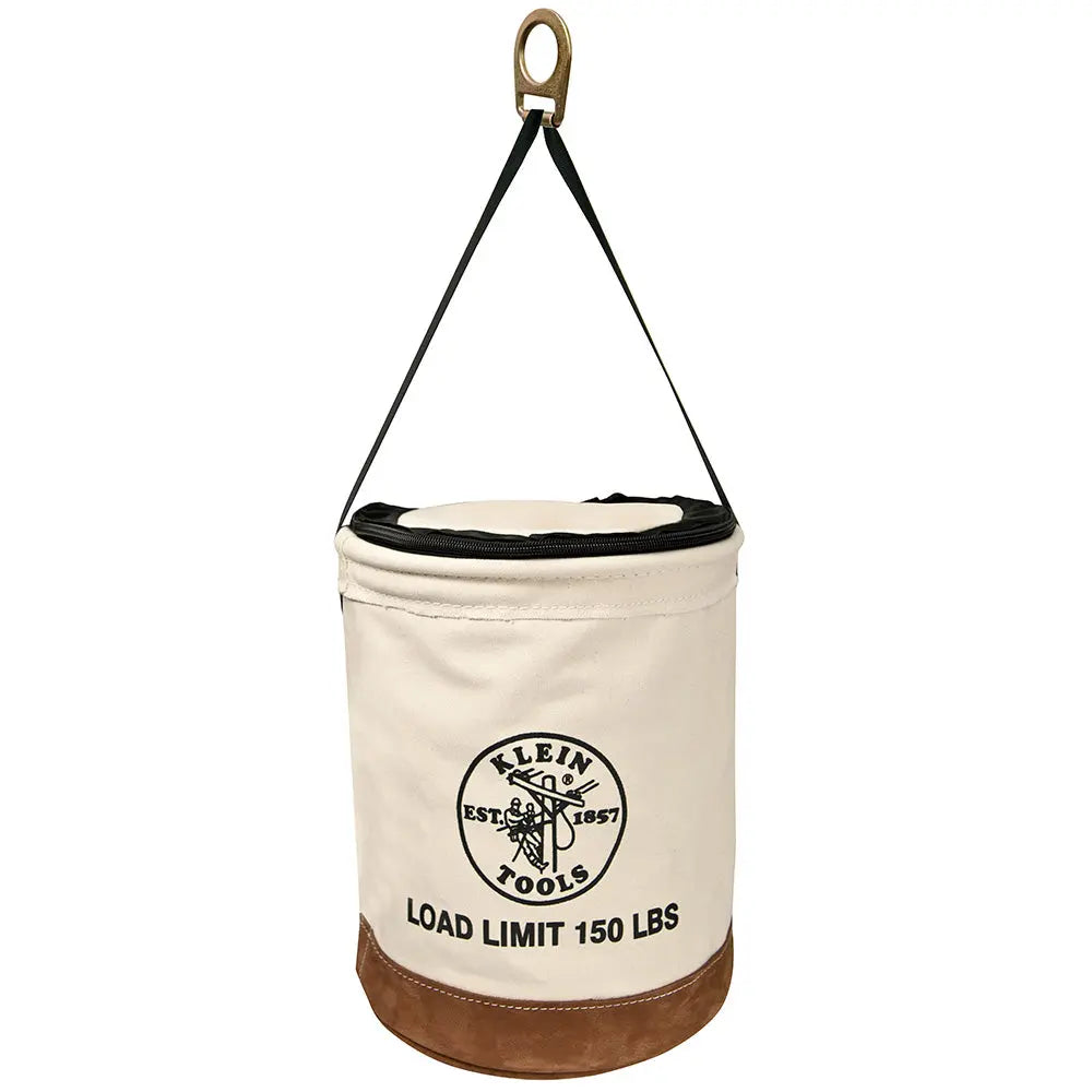 Klein Canvas Bucket with Bucket Top, 22-Inch Klein Tools