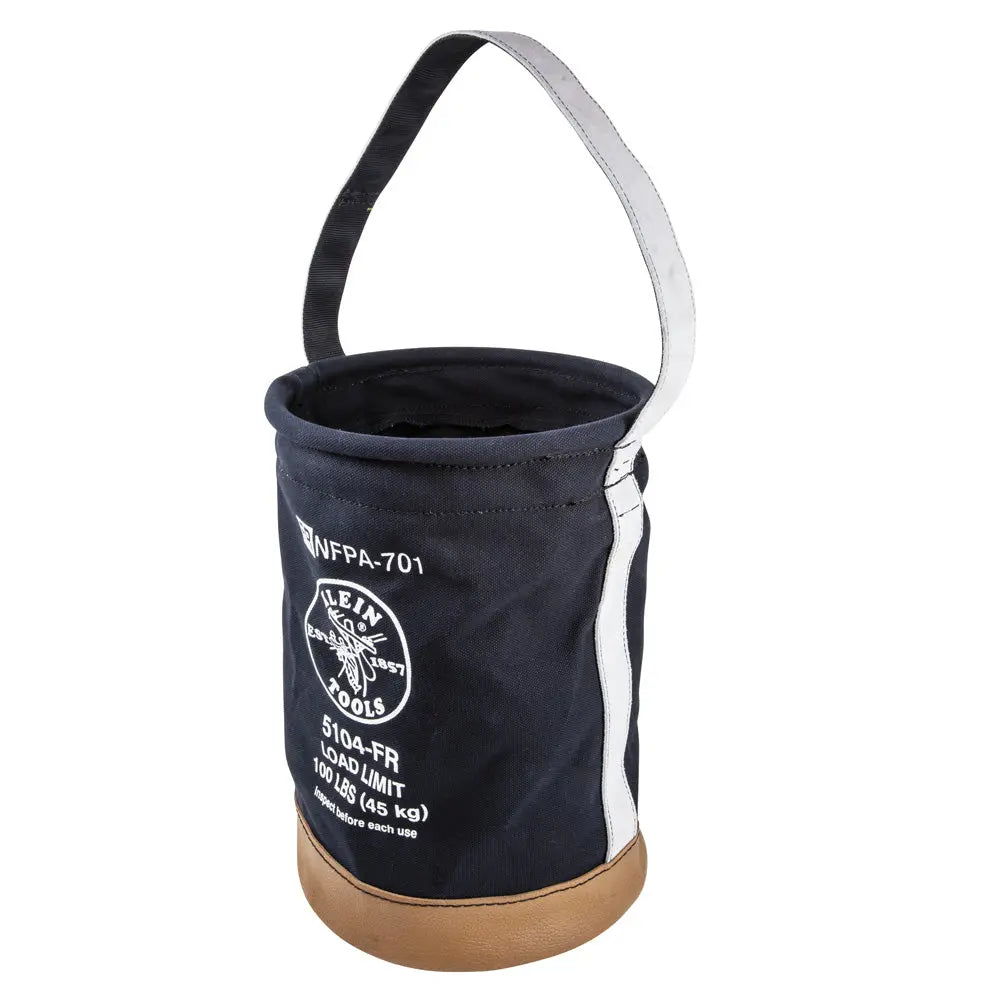 Klein Canvas Bucket, Flame-Resistant, 12-Inch Klein Tools