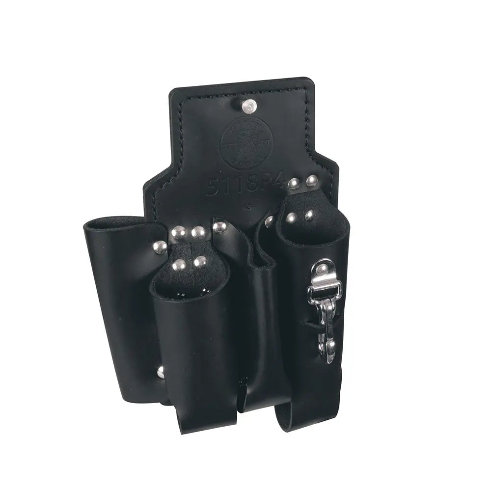 Klein Lineman Tool Pouch, 4-Pocket, 8-Inch x 11-Inch Klein Tools