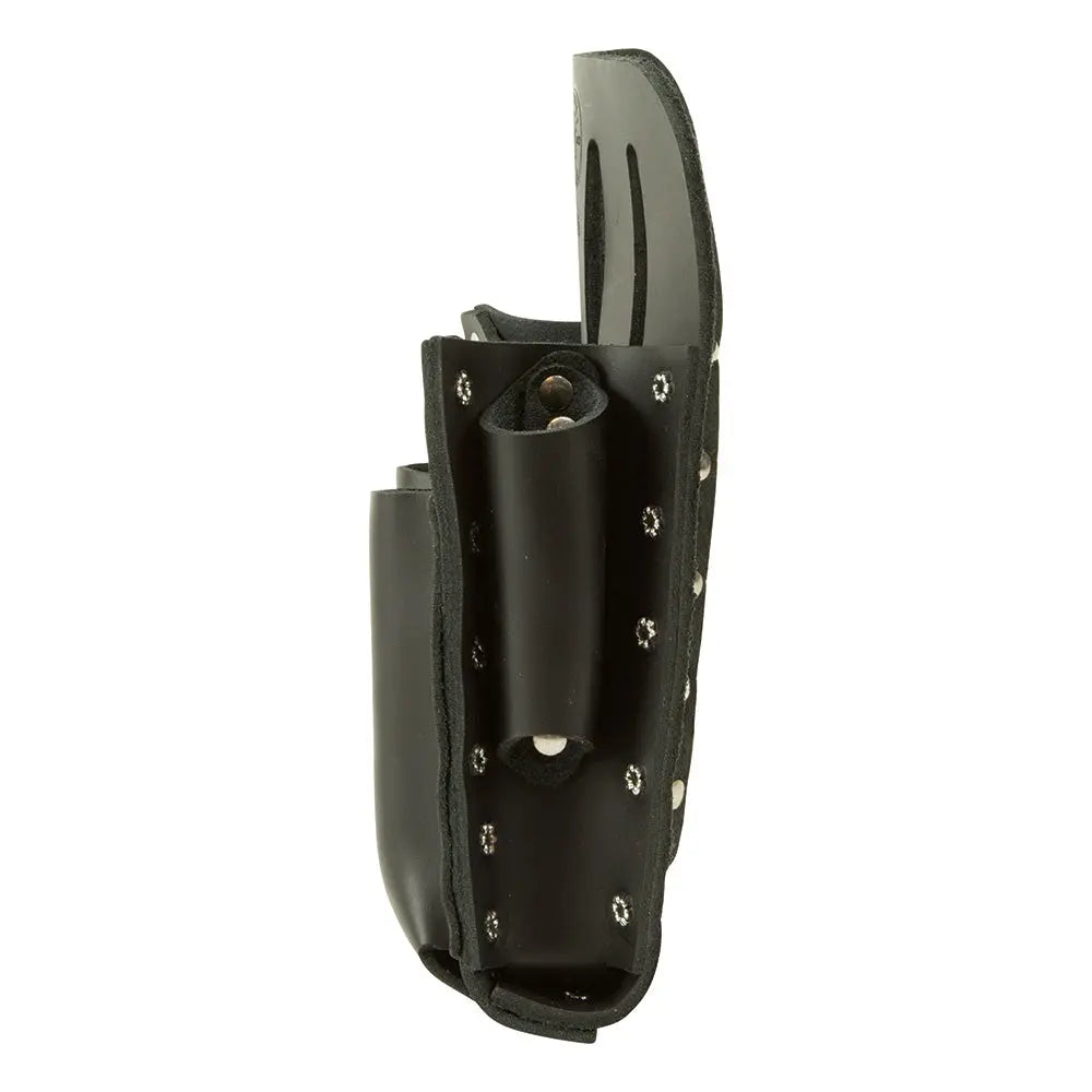 Klein Leather Tool Pouch with Knife Snap, 5-Pocket Klein Tools