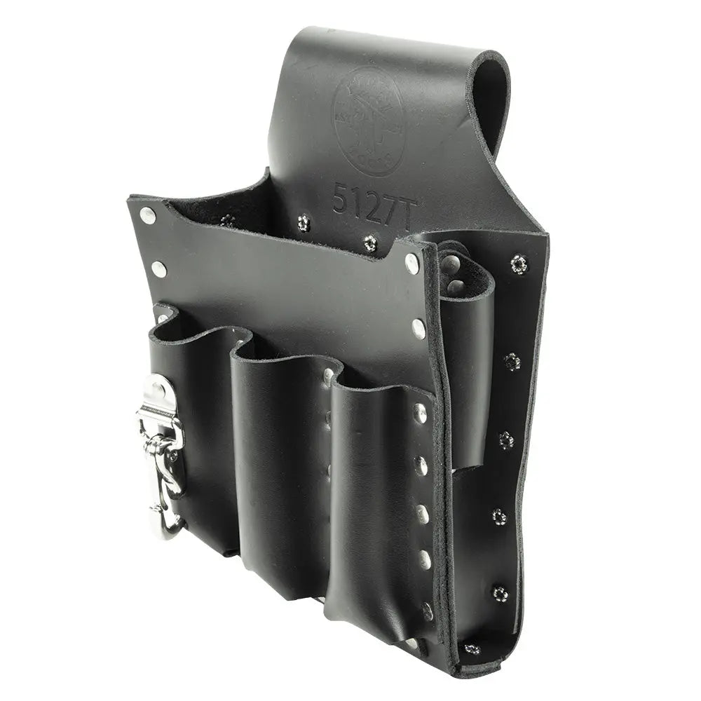 Klein Tool Pouch, 6 Pocket, Tunnel Loop Klein Tools