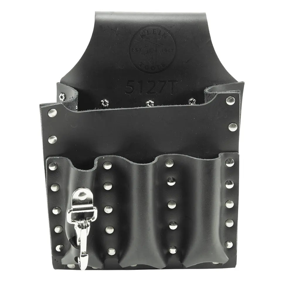 Klein Tool Pouch, 6 Pocket, Tunnel Loop Klein Tools