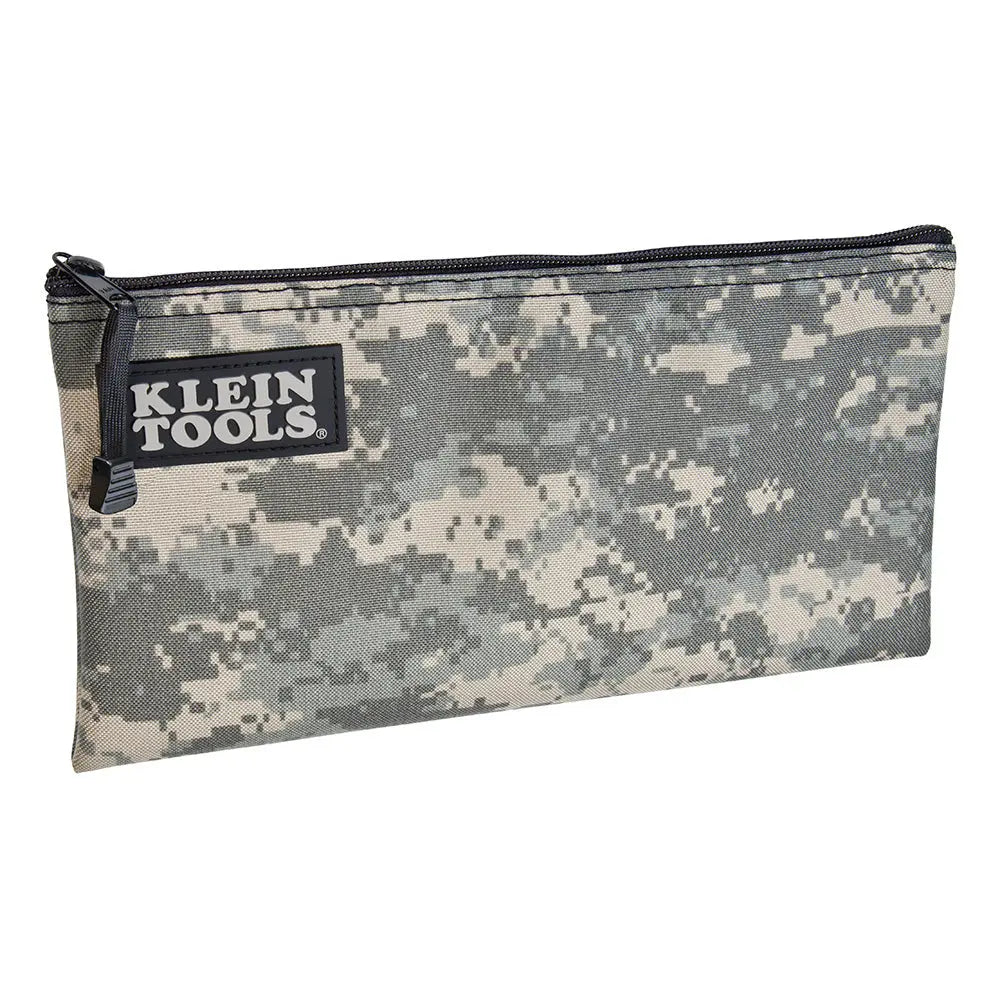 Klein Zipper Bag, Camouflage Cordura Nylon Tool Pouch, 12-1/2-Inch Klein Tools