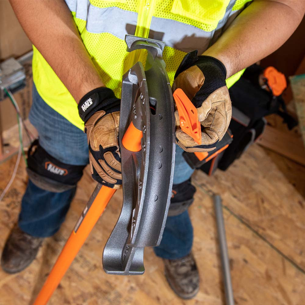 Klein Iron Conduit Bender Full Assembly, 1-Inch EMT with Angle Setter™