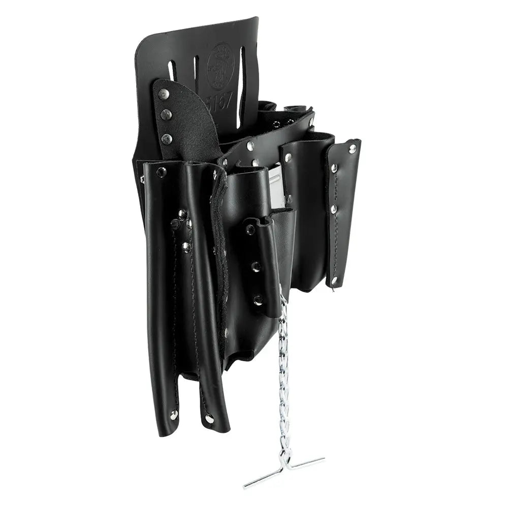 Klein Leather Tool Pouch, 11-Pocket Klein Tools