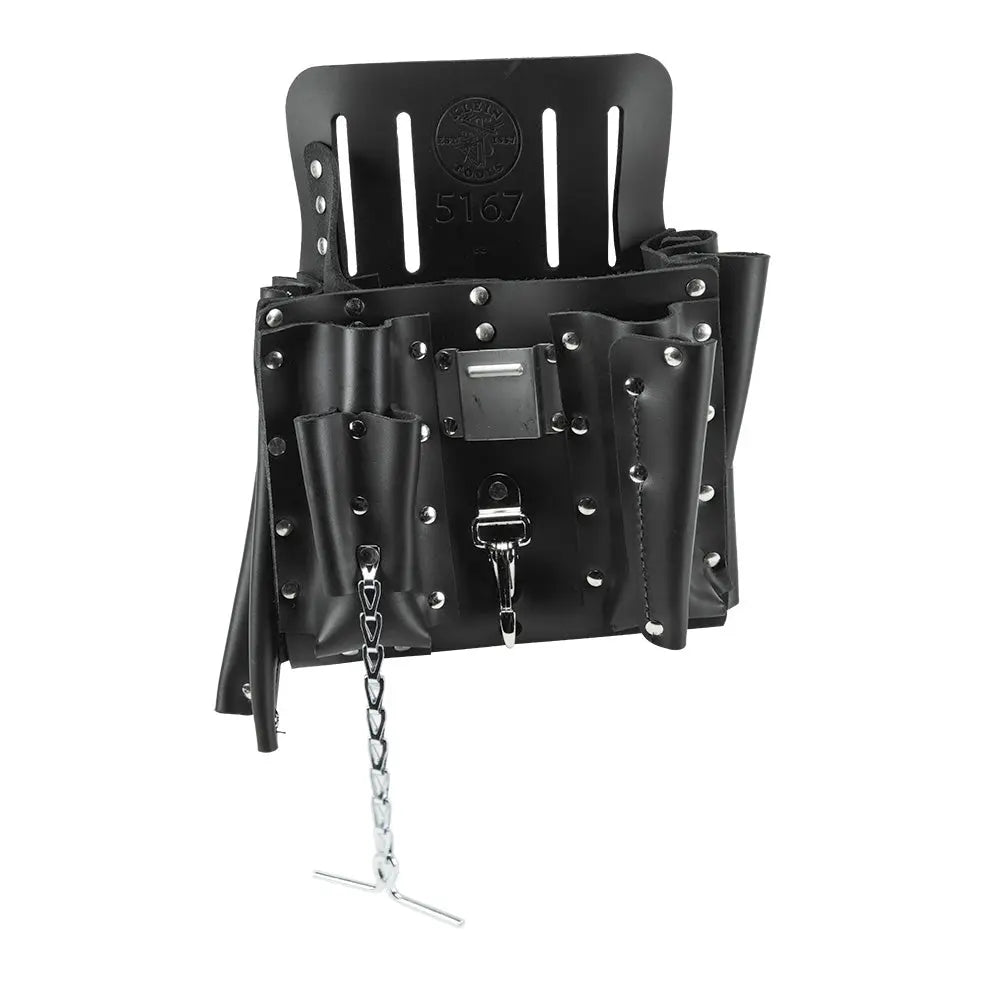 Klein Leather Tool Pouch, 11-Pocket Klein Tools