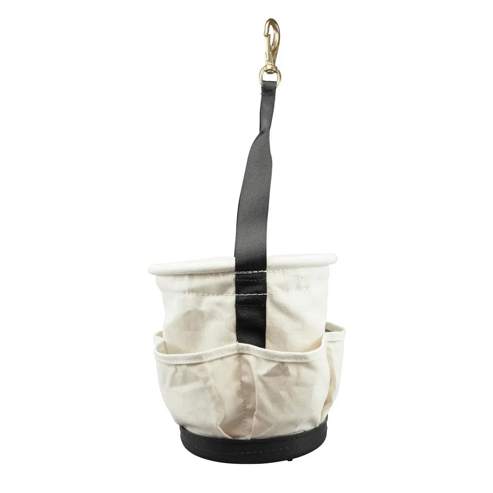 Klein Heavy-Duty Tapered Wall Bucket 4 Pockets Klein Tools
