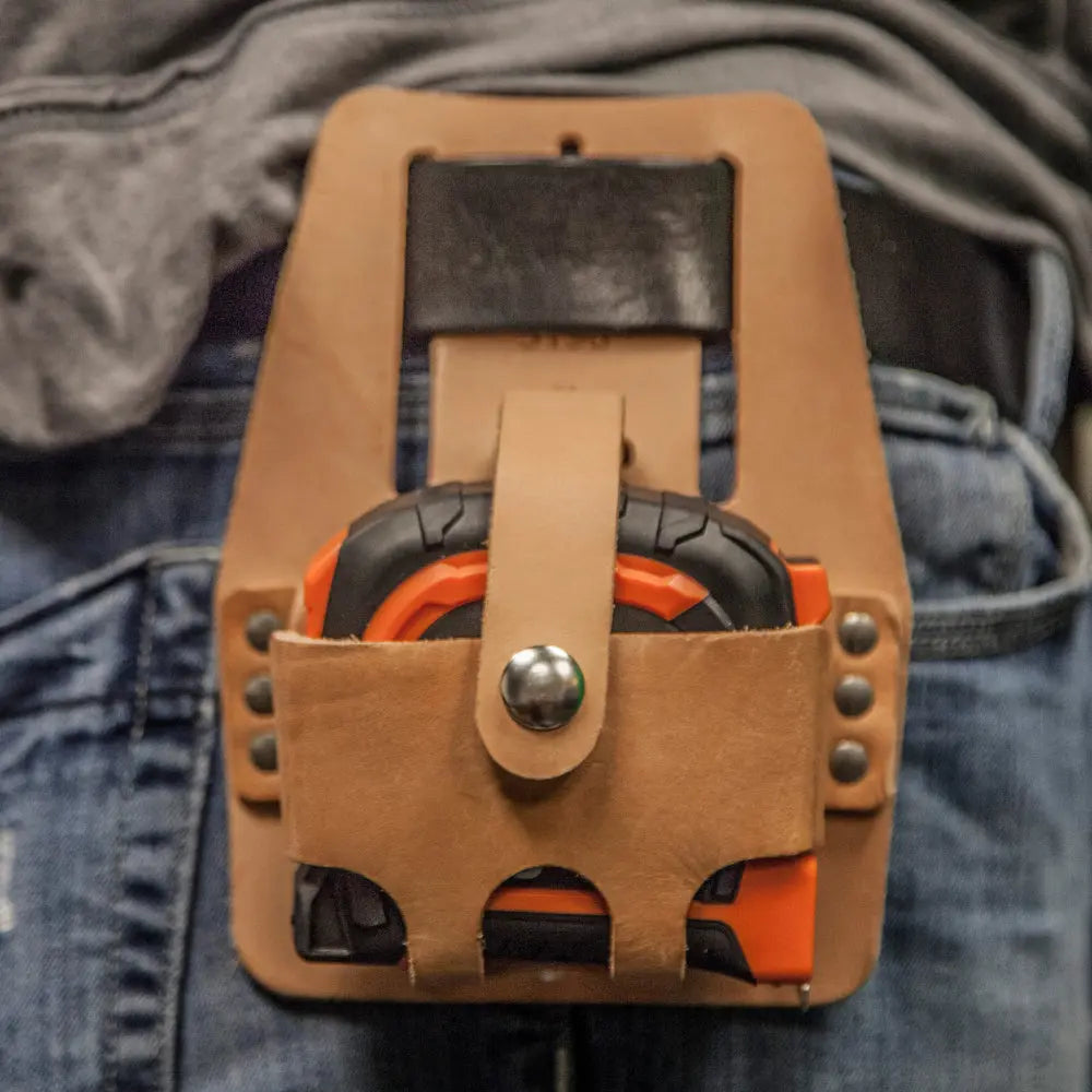 Klein Tape Measure Holder, Leather, Large Klein Tools
