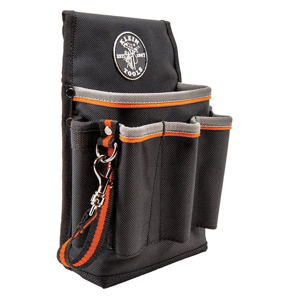 Klein Tradesman Pro™ Tool Pouch, 6 Pockets, 10.25 x 6.75 x 10.25-Inch Klein Tools