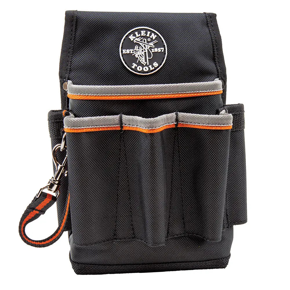 Klein Tradesman Pro™ Tool Pouch, 6 Pockets, 10.25 x 6.75 x 10.25-Inch Klein Tools