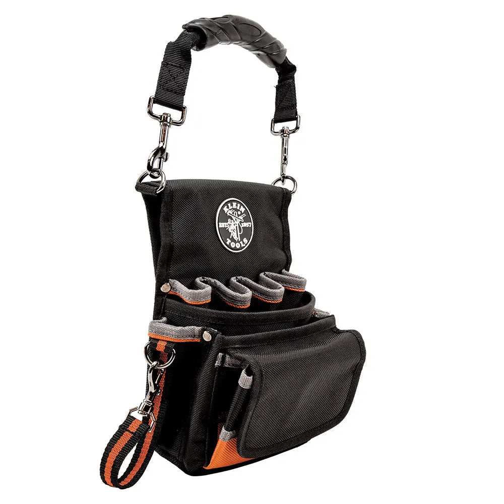 Klein Tradesman Pro™ Tool Pouch, 9 Pockets, 9.5 x 7.5 x 9.5-Inch Klein Tools