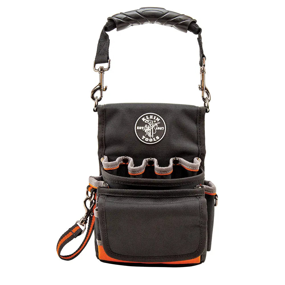 Klein Tradesman Pro™ Tool Pouch, 9 Pockets, 9.5 x 7.5 x 9.5-Inch Klein Tools