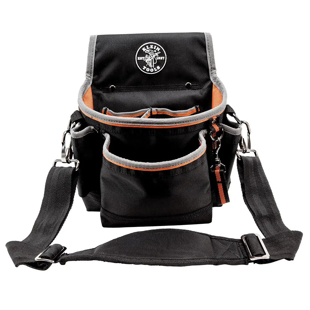 Klein Tradesman Pro™ Tool Pouch, 15 Pockets, 11.5 x 4.5 x 10-Inch Klein Tools