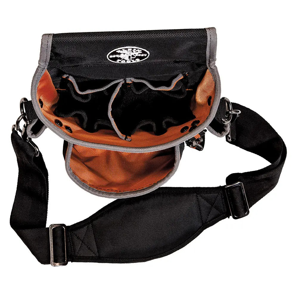 Klein Tradesman Pro™ Tool Pouch, 15 Pockets, 11.5 x 4.5 x 10-Inch Klein Tools