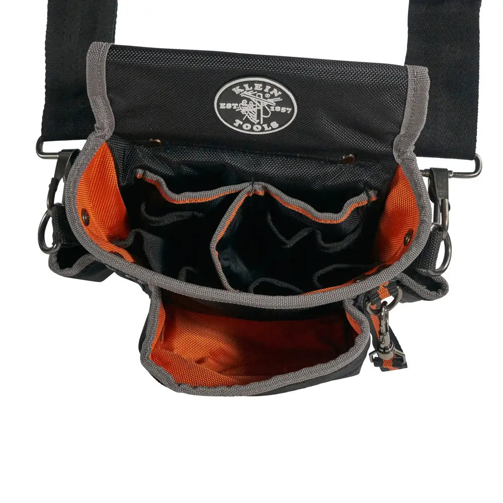 Klein Tradesman Pro™ Tool Pouch, 15 Pockets, 11.5 x 4.5 x 10-Inch Klein Tools