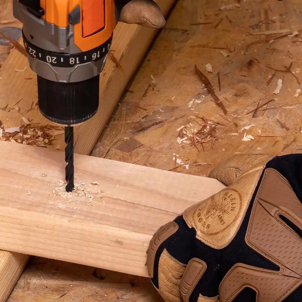 Klein Regular-Point Drill-Bit Set, 15-Piece Klein Tools