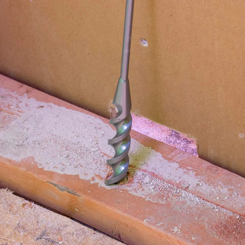 Klein Flex Auger Bit with Screw Point, 3/8 x 72-Inch Klein Tools