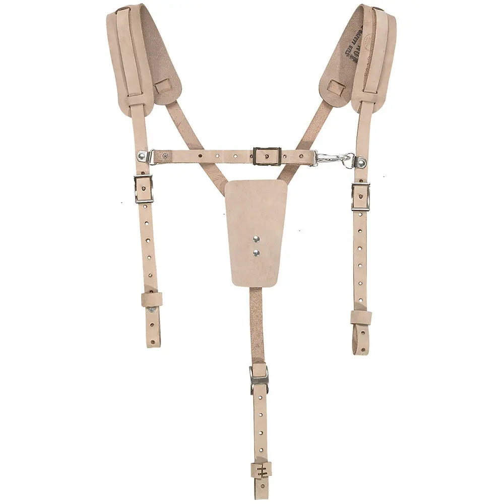 Klein Soft Leather Work Belt Suspenders Klein Tools