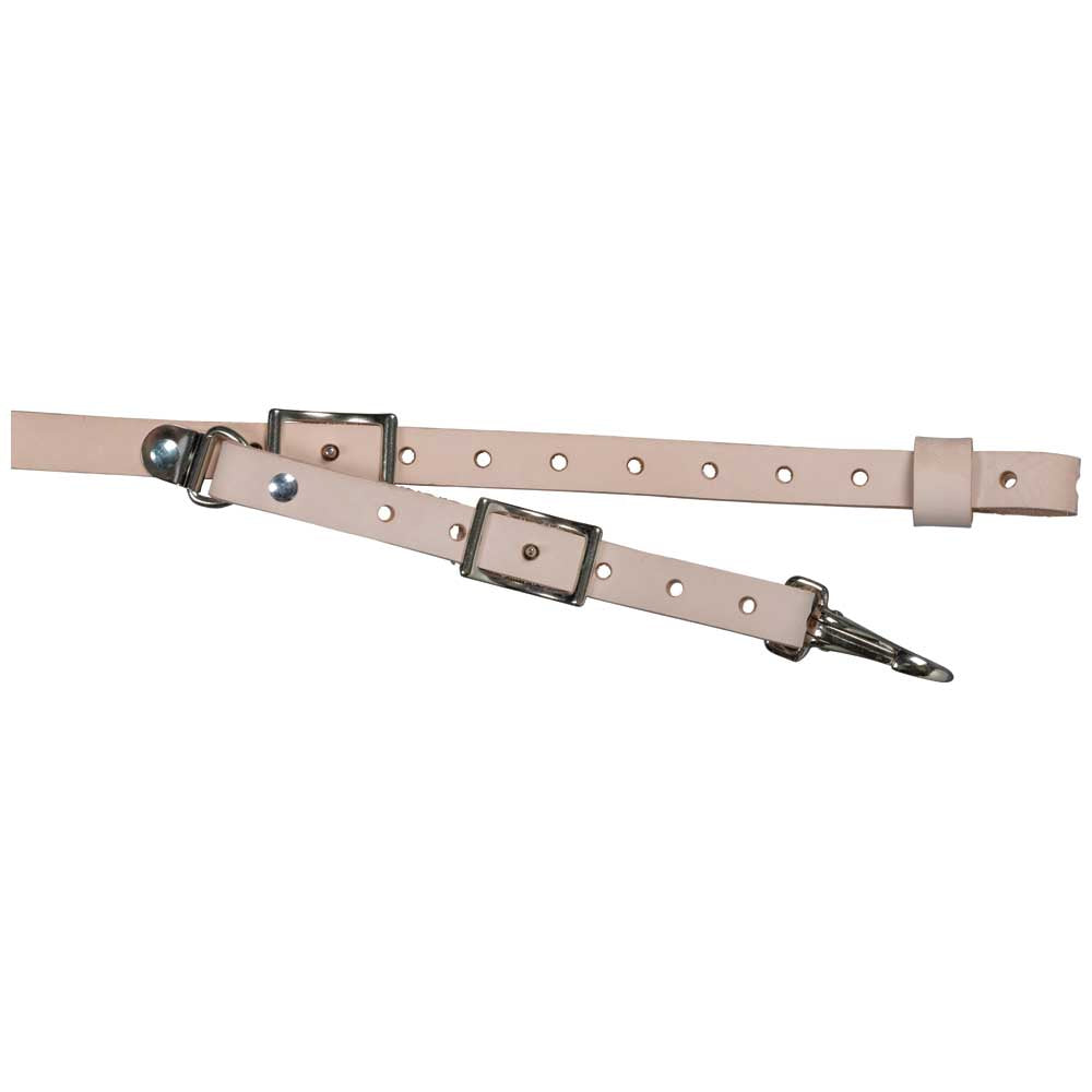 Klein Soft Leather Work Belt Suspenders