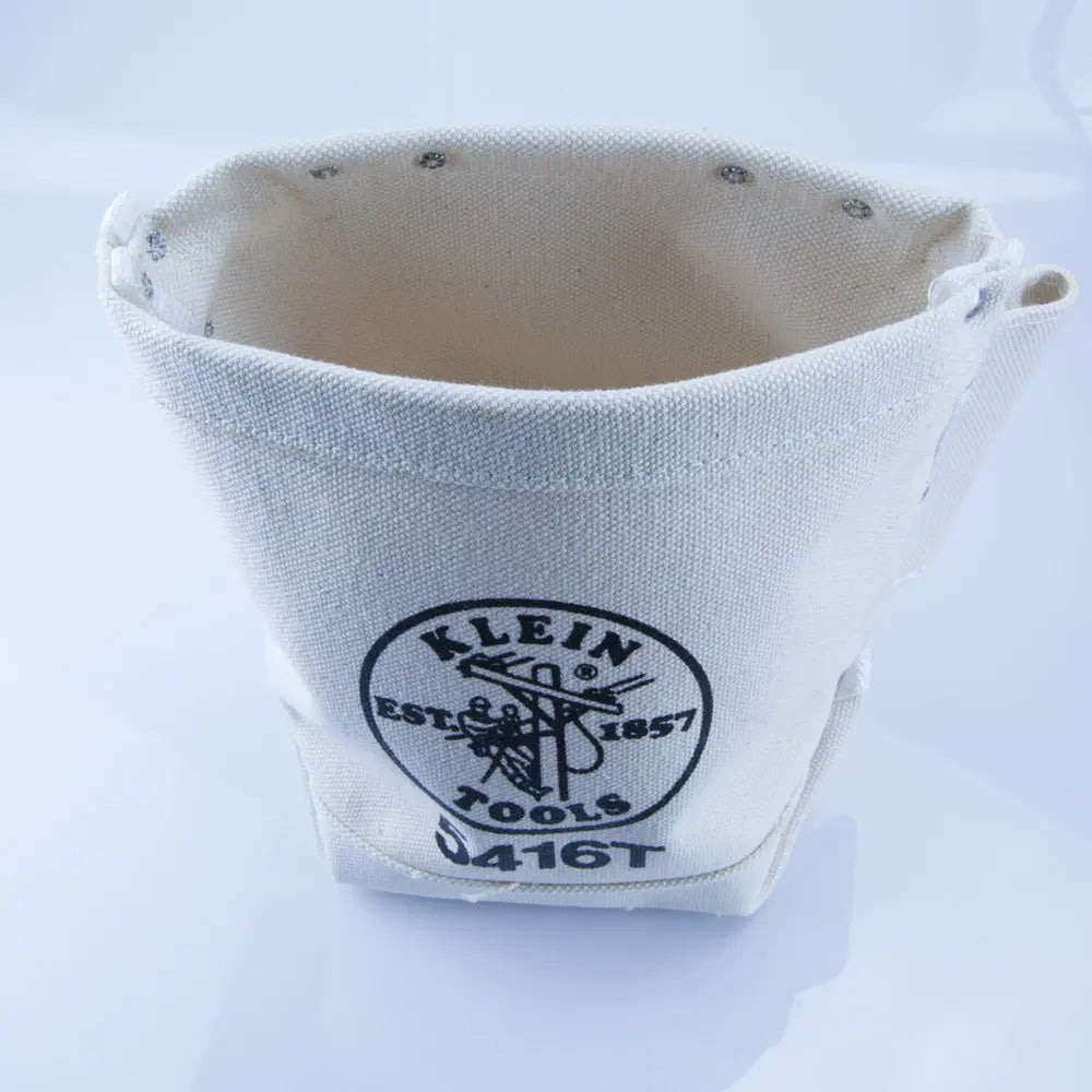 Klein Tool Bag, Bull-Pin and Bolt Bag, Tunnel Loop, Canvas, 5 x 10 x 9-Inch Klein Tools