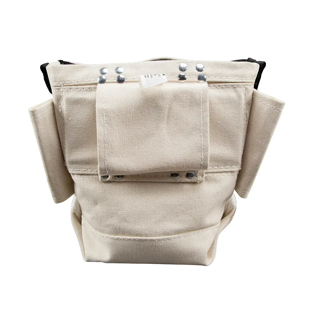 Klein Tool Pouch, Bolt Retention Pouch, Canvas, Tunnel Connect, 5x10x9-Inch Klein Tools