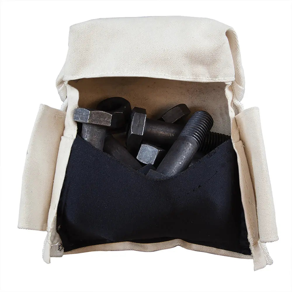 Klein Tool Pouch, Bolt Retention Pouch, Canvas, Tunnel Connect, 5x10x9-Inch Klein Tools