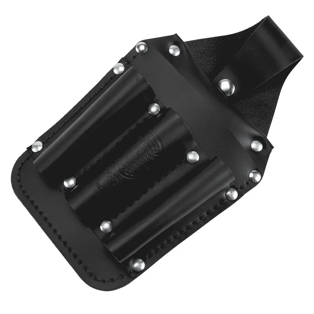 Klein Tool Pouch, Leather Pocket Tool Organizer, 6-Pockets, 5.75x2.5x10-Inch Klein Tools