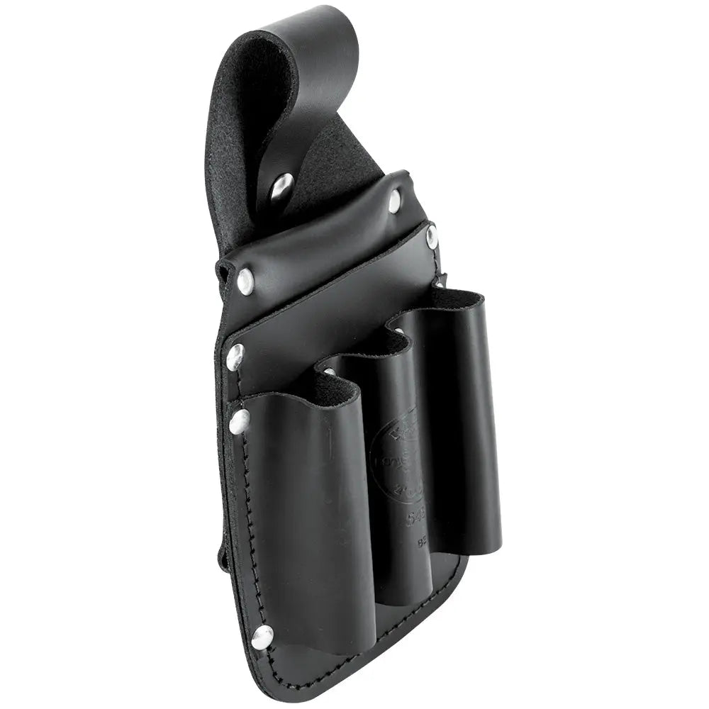 Klein Tool Pouch, Leather Pocket Tool Organizer, 6-Pockets, 5.75x2.5x10-Inch Klein Tools
