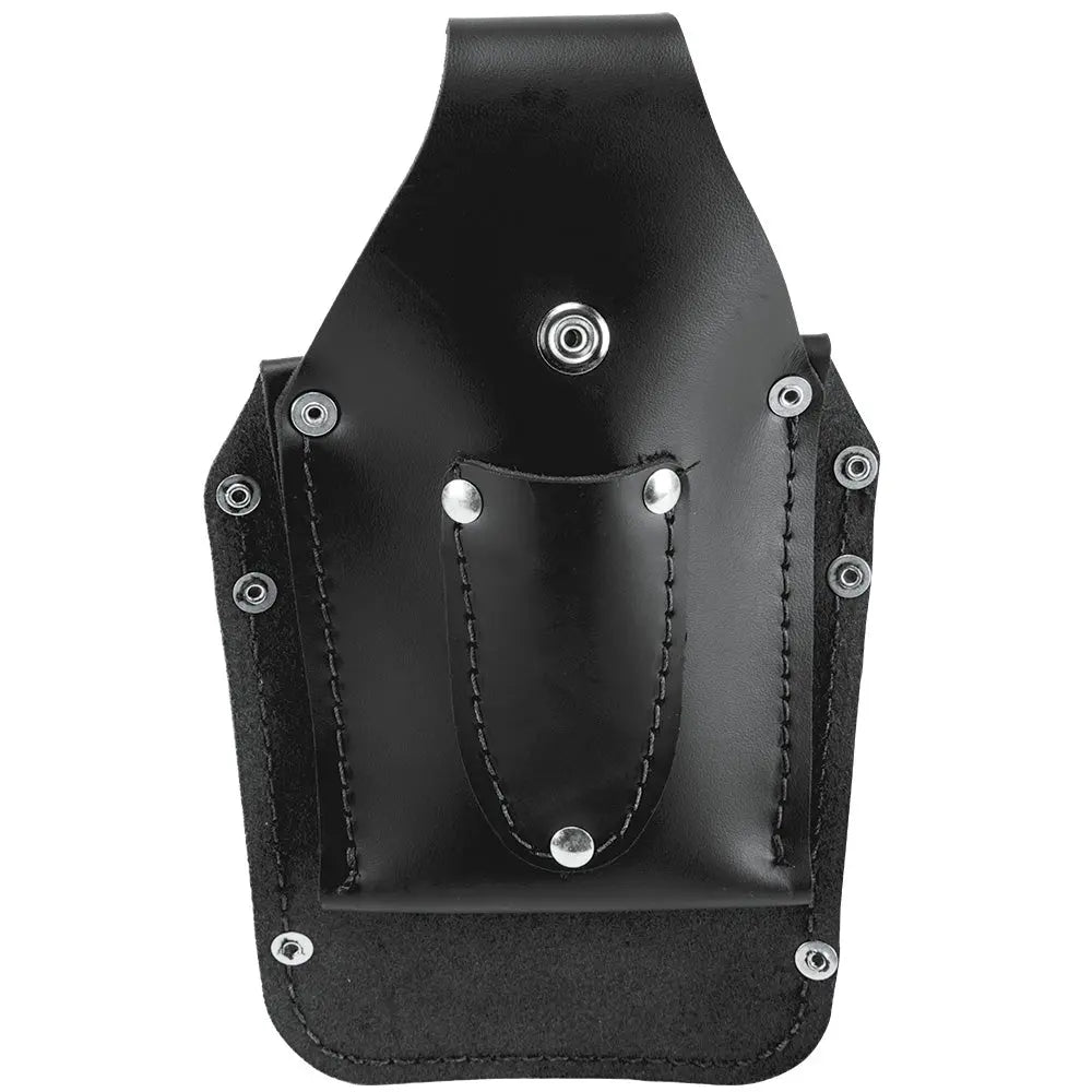 Klein Tool Pouch, Leather Pocket Tool Organizer, 6-Pockets, 5.75x2.5x10-Inch Klein Tools